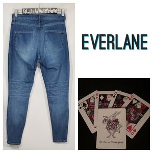 Everlane Slim Ankle Jean Sz 29 High Rise Denim